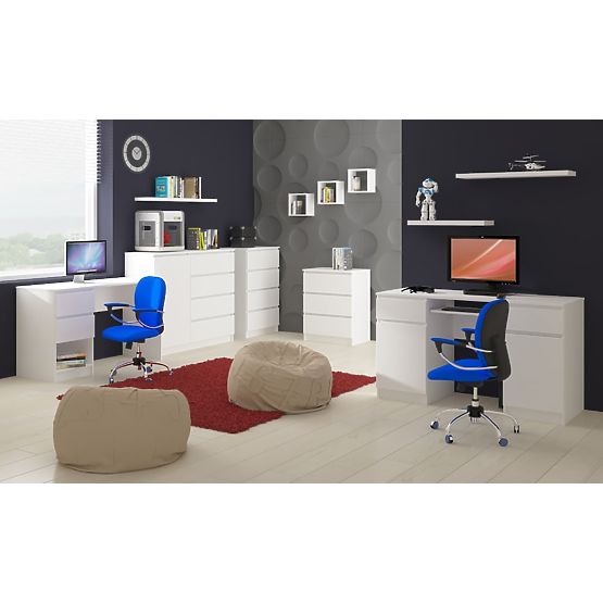 NÁSTĚNNÁ POLICE K 25x25cm SADA 3ks BÍLÁ