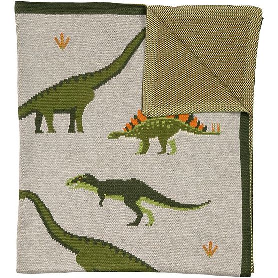 Nature Planet Deka z organické bavlny Dinosauři
