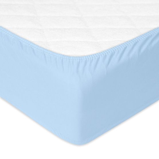 Nepromokavé bambusové prostěradlo 140x70 - modré