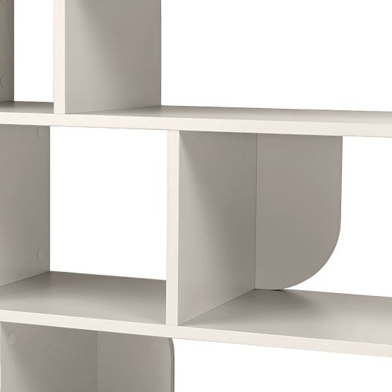 Nízký regál Rangali, kašmírový, zaoblený