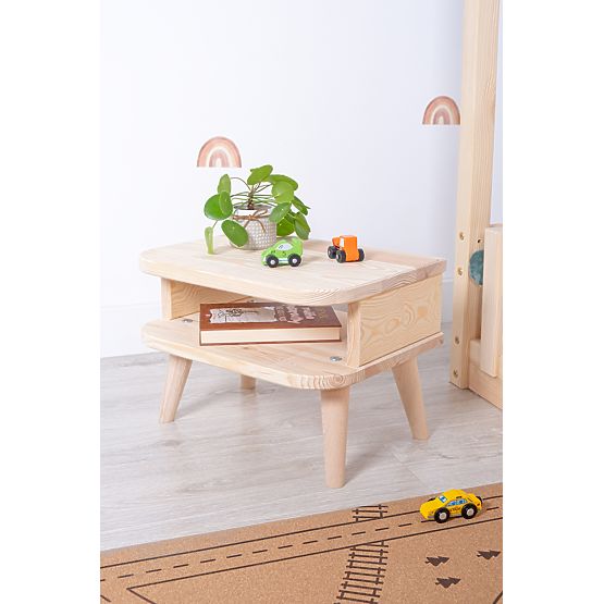 Noční stolek NELL - přírodní