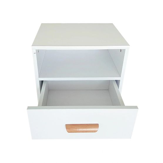 Noční stolek SCANDI se šuplíkem 