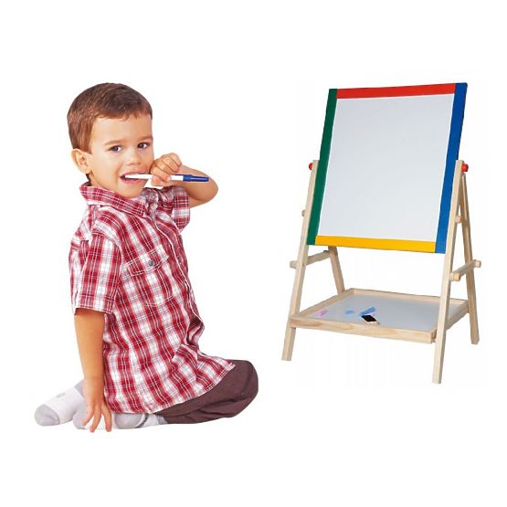 Oboustranná křídová a magnetická tabule