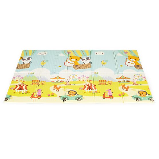 Oboustranná skládací pěnová vzdělávací podložka velká taška ECOTOYS