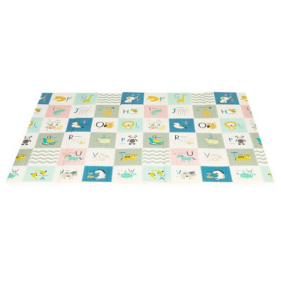 Oboustranná skládací pěnová vzdělávací podložka velká taška ECOTOYS