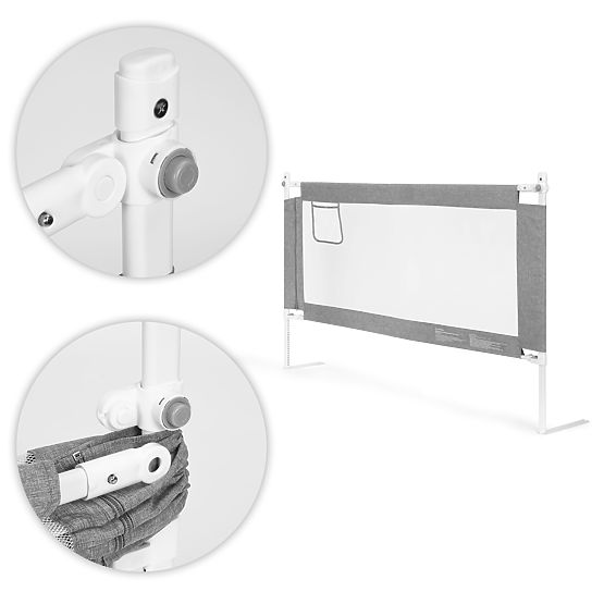 Ochranná zábrana na postel 150 cm ochrana pro děti ECOTOYS