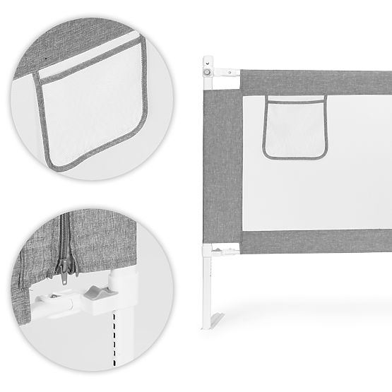 Ochranná zábrana na postel 150 cm ochrana pro děti ECOTOYS