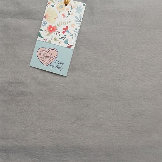 Ochranný mantinel do postýlky - světlé šedá