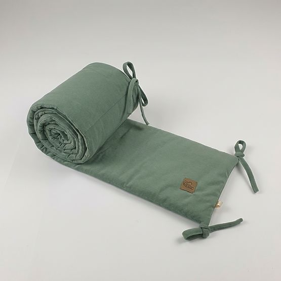 Ochranný mantinel do postýlky - zelená