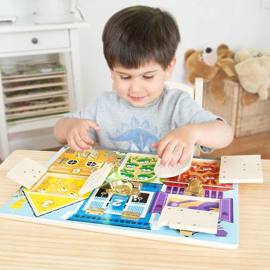 Odemykání zámků Melissa and Doug