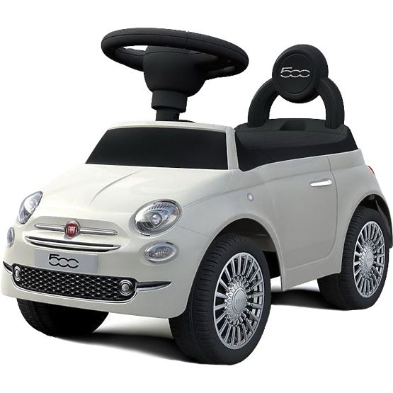 Odrážedlo Baby Mix FIAT 500 bílé Bílá