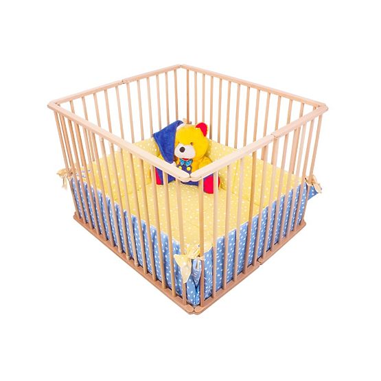 Ohrádka/hrací deka Cik-Cak šedá