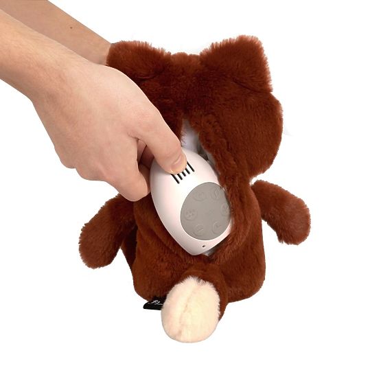 Oranžová liška s tlukotem srdce FLOW 