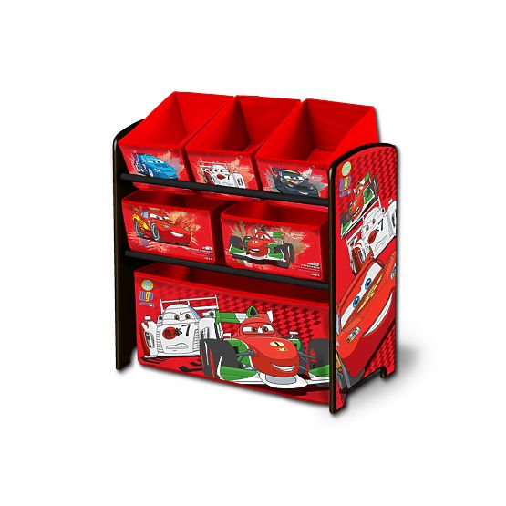 Organizér na hračky Cars 2