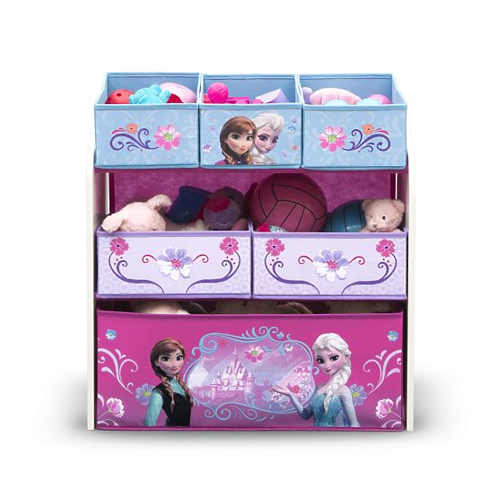 Organizér na hračky Frozen - 6 boxů