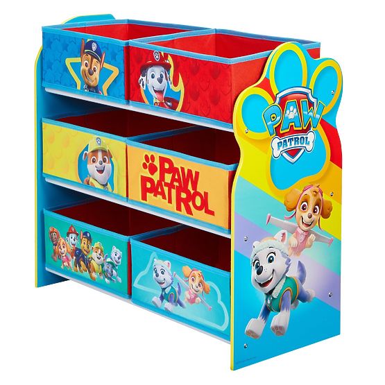 Organizér na hračky s boxy - Paw Patrol