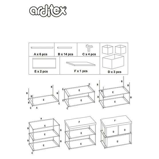 Organizér se šuplíky Mickey Mouse