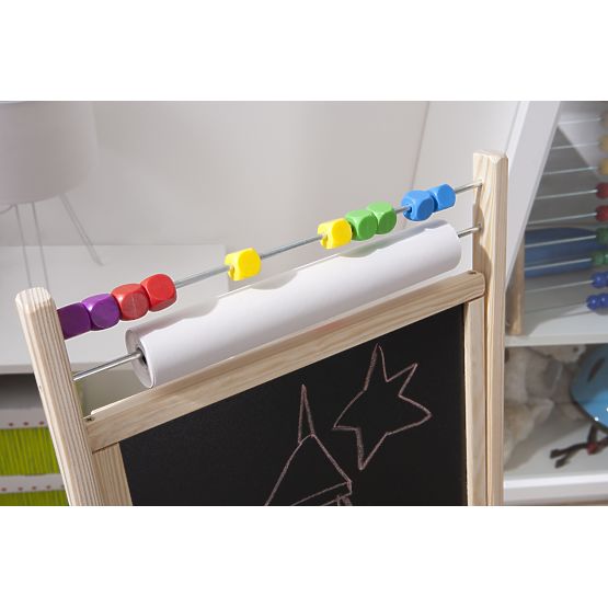 Otočná dětská tabule - bílá