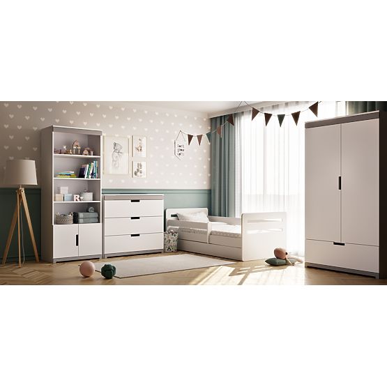 Ourbaby dětská postel Tomi - bílá