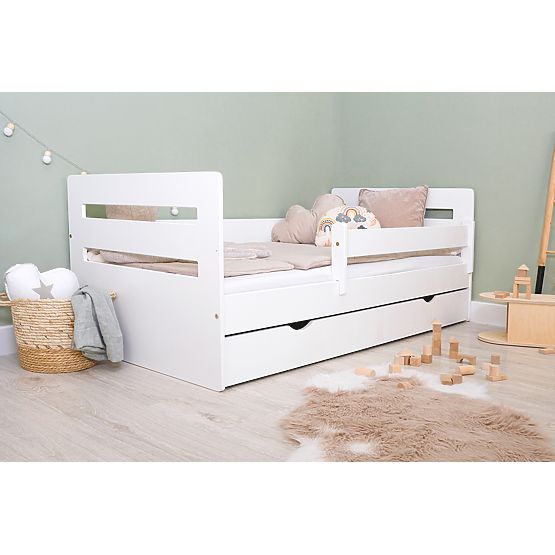 Ourbaby dětská postel Tomi - bílá