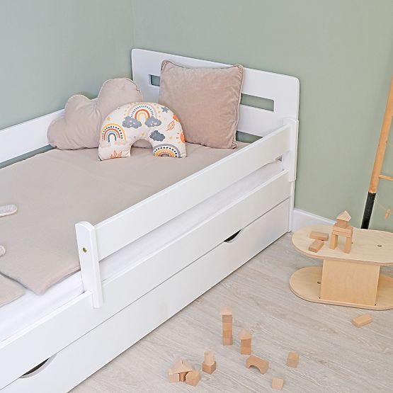Ourbaby dětská postel Tomi - bílá