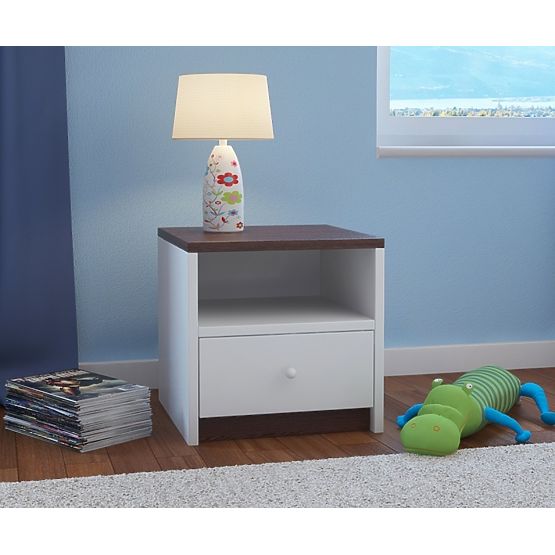 Ourbaby dětský noční stolek - wenge