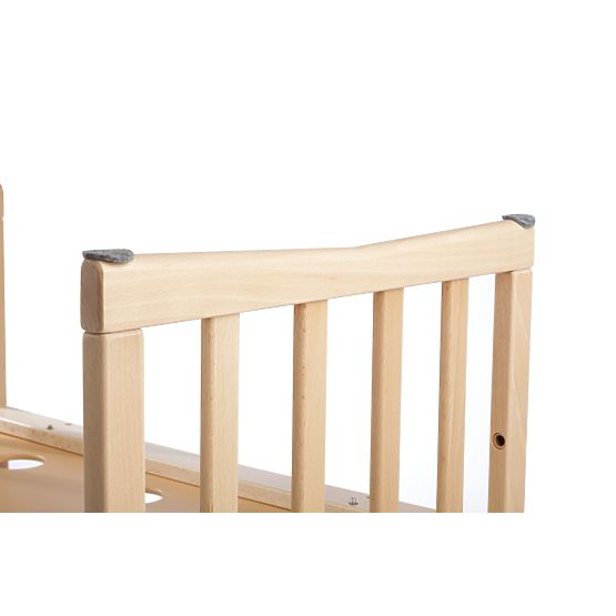 Oválná roustoucí postýlka Ruby 7v1 - přírodní