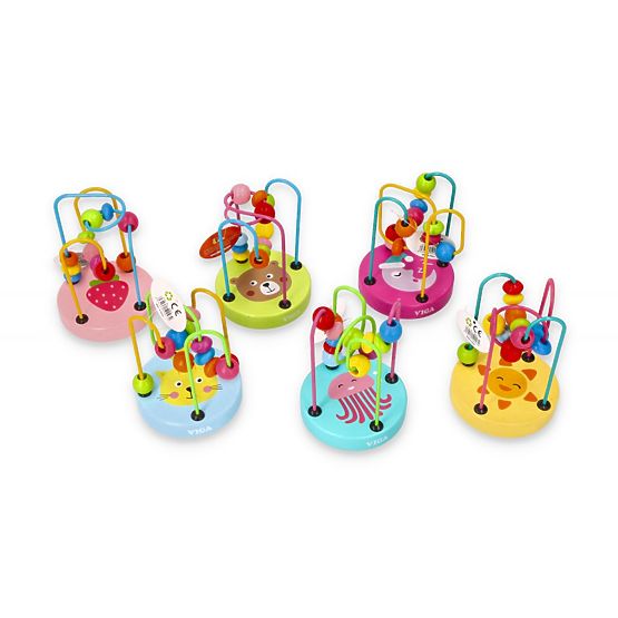 Pastelová motorická smyčka s potiskem