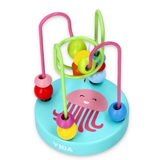 Pastelová motorická smyčka s potiskem