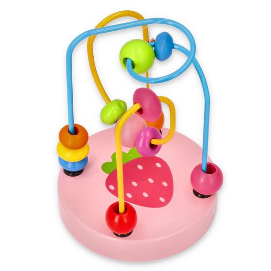 Pastelová motorická smyčka s potiskem