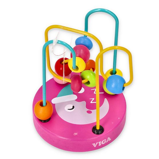 Pastelová motorická smyčka s potiskem