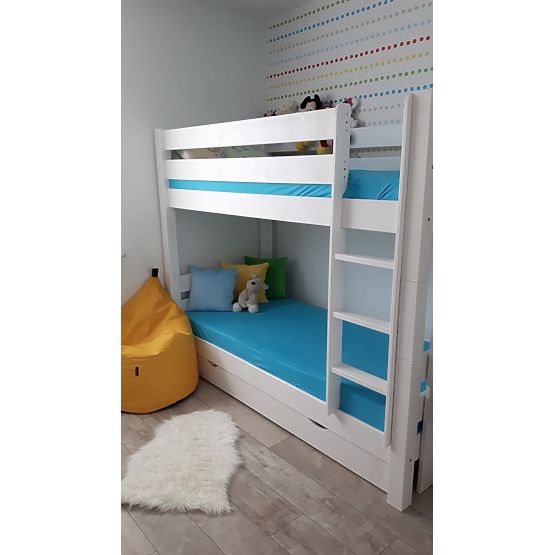 Patrová postel 200x90 Josh bílá