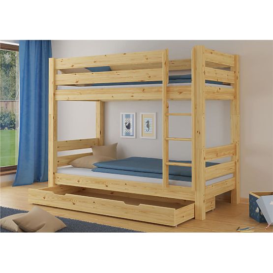 Patrová postel 200x90 Josh přírodní