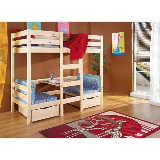 Patrová postel se stolem Bartoš