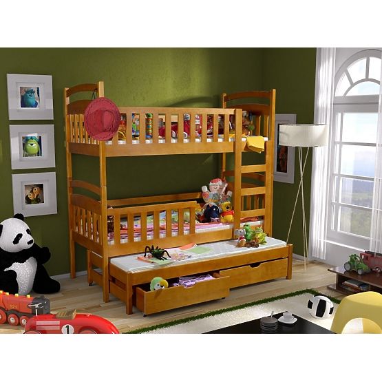 Patrová postel Viky s přistýlkou