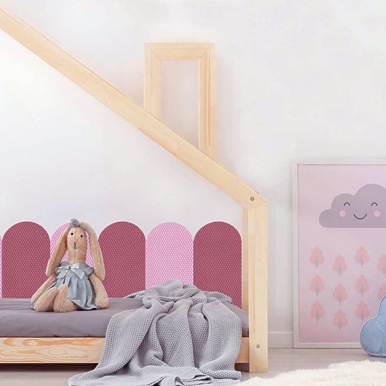 Pěnová ochrana zdi - Růžové panely