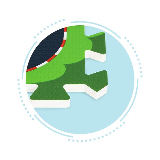 Pěnová podložka pro děti puzzle město ulice silnice IPLAY