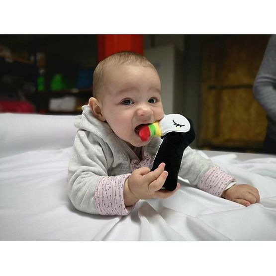 Pískací plyšová hračka Tukado