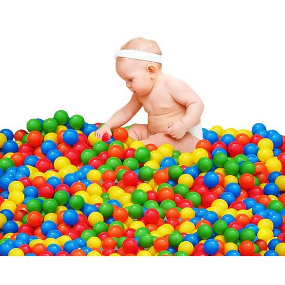 Plastové míčky do bazénu 100 ks
