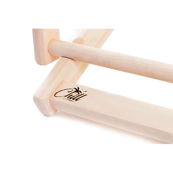 Plážové lehátko Shark - šedé