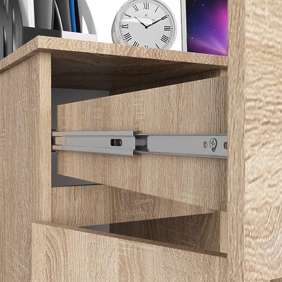 POČÍTAČOVÝ STŮL 90 cm PIXEL LEVÝ PK SONOMA