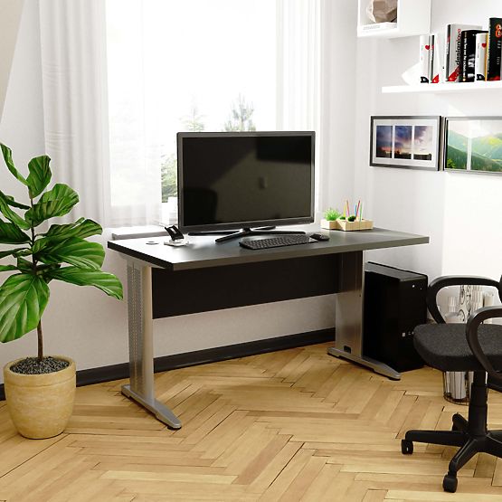 POČÍTAČOVÝ STŮL BM-135 ŠEDÝ