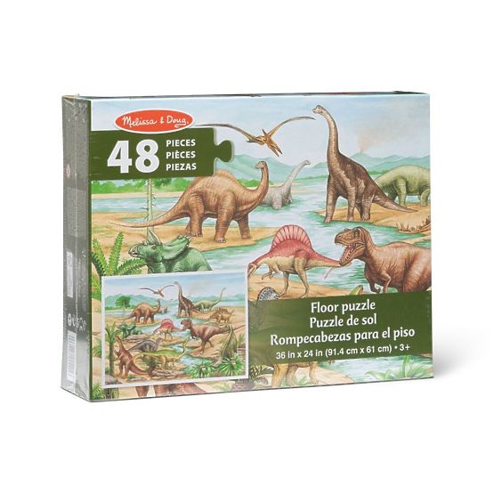 Podlahové puzzle dinosauři 48 dílků