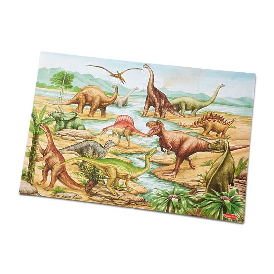 Podlahové puzzle dinosauři 48 dílků
