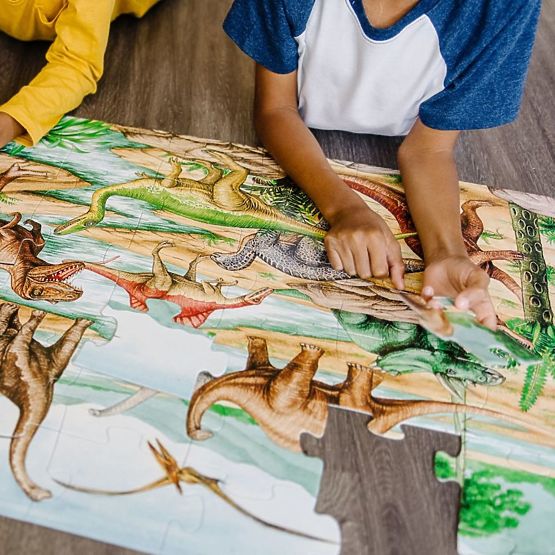 Podlahové puzzle dinosauři 48 dílků