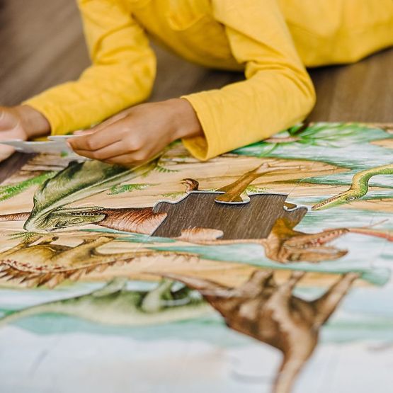 Podlahové puzzle dinosauři 48 dílků