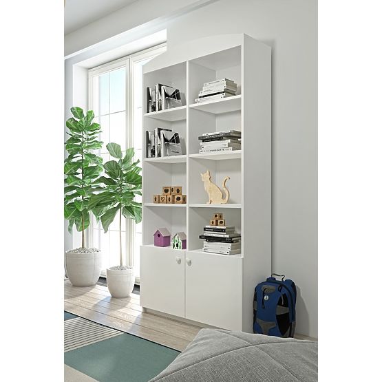 Ourbaby policový regál - široký - bílý