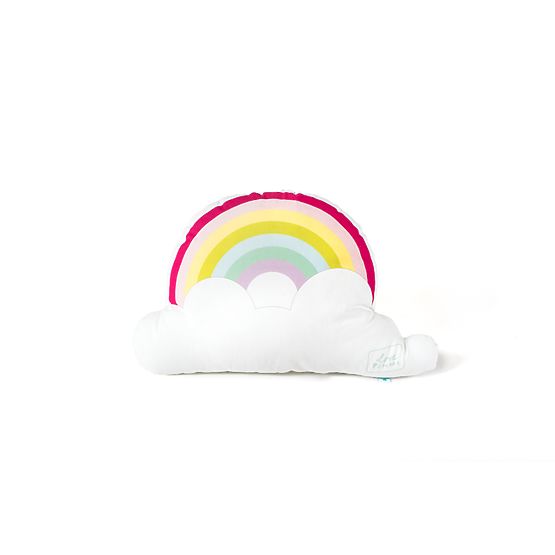 Polštář pastelová Duha