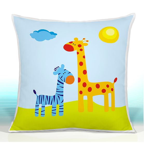 Polštář  SAFARI ŽIRAFA A ZEBRA 22