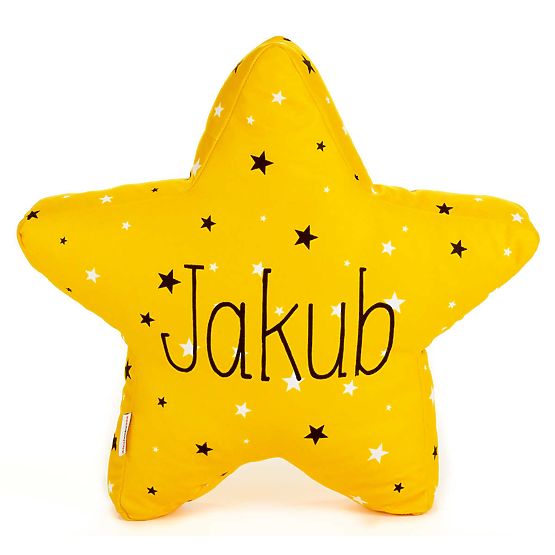 Polštář se jménem Hvězda 3D